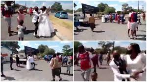 Wedding ceremony for mr and mrs makamu gawula village. Wedding Celebrations Ruined As Groom S Baby Mama Attacks The Newlywed Couple Watch