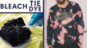 Created using soft navy dye that will not bleed or fade; 3 Fun Ways To Tie Dye Shirts With Bleach Youtube