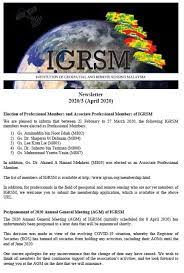 You want to get involved in your community and be part of jci's projects giving back to society you want to expand your network.for you to develop new skills, get new insights and at the same time gaining a broader social life! Institution Of Geospatial And Remote Sensing Malaysia Igrsm Fotos Facebook