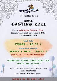 You can post a casting call in any country in our post a. Anoop K K Director Film Industry Linkedin