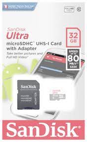 Карта памяти sandisk ultra sdhc class 10 80 mb/s. Sandisk Ultra Microsdhc 32gb 80mb S Adapt Real De