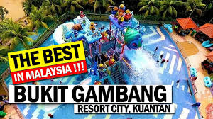 Gambang is a small town outside pahang's capital, kuantan. Bukit Gambang Resort City Pahang N2n Studio Youtube