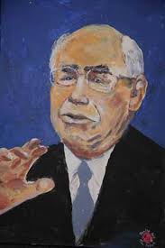 Australische schilder schildert met penis