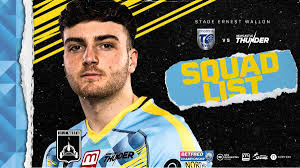 Newcastle Thunder squad confirmed for Toulouse trip