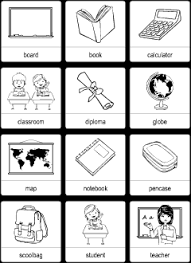 These reading books rhyming words aim to prepare kids to make predictions when they read, notice and work with the sounds within words which is another important reading skill. School Vocabulary For Kids Learning English Printable Resources