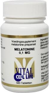 Melatonin is used to combat jet lag and ease sleep problems like insomnia. Vital Cell Life Vital Cell Life Melatonin 0 1 Mg 500 Tabletten Vitadvice Bv