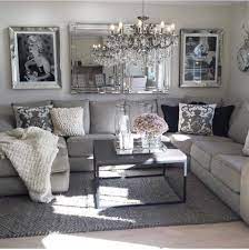 Black White Grey Pink Living Room Glam Living Room Living Room Grey Living Room Designs