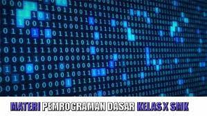 Modul pemrograman dasar fery updi,s.kom program studi keahlian teknik komputer dan informatika paket keahlian : Materi Pemrograman Dasar Kelas 10 Tondanoweb Com