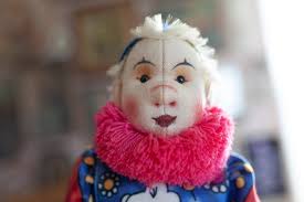 Steiff- Clown-vintage Steiff, 1988-89 Coloro Circus Clown,1911  Replica,limited Edition,filzpuppe-