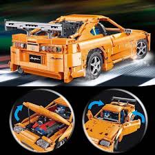 Rock the block kitchen designs 2021 toyota supra. Technic Builo Yc Qc018 Toyota Supra A80 Super Car With 2225 Pieces Lepin Land Shop