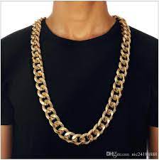 Diamond dangle cluster statement necklace (1 ct. 2021 Hip Hop Style 20mm Thick Big Lock Gold Chain 90cm Long Rope Twisted Chain 18k Gold Plated Twisted Heavy Necklace For Mens From Nic24188888 17 57 Dhgate Cuban Chain Mens