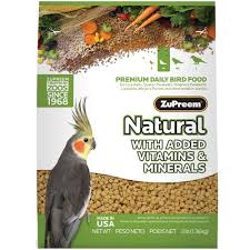 Zupreem Avian Maintenance Natural Daily Bird Food From Great Companions Bird Food Cockatiel Bird