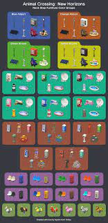 Furniture and decoration animal crossing new horizons acnh. Animal Crossing New Horizons Your Airport S Color Could Determine Other Item Colors Gamespot