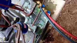Is this a good reading temperature outside is about 90 degrees… read more. Hvac Service Replacing A Leaking Goodman Condenser Coil Youtube