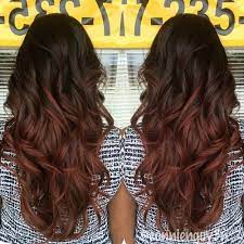 Although it has been hot popular for a couple of seasons, ombre is still extremely faddish and in great demand. 17 Best Brown Hair Red Tips Ideas Hair Hair Styles Ombre Hair