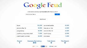 Privacy • cookies • google feud unblocked • googlefeud.onion (tor). Get Your Autocomplete Laugh On With Google Feud