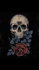 Fire skull theme for android apk download. Pin By Agustina Maldonado On Skulls Color Goth Wallpaper Art Skull Wallpaper