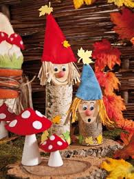 Herbstliches Basteln Mit Holz Und Naturmaterialien Basteln Mit Naturmaterialien Herbst Herbstdeko Basteln Naturmaterialien Basteln Mit Holz