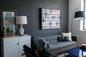 Known as half blocks, these smaller blocks are used to create a running bond pattern that lends strength to the. 15 Most Beautiful Cinder Block Wall Painting Ideas To Refresh Your Interior And Exterior Look Jimenezphoto