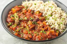 Meanwhile, add shrimp to gumbo mixture in crockpot; Slow Cooker Vegan Gumbo Recipe