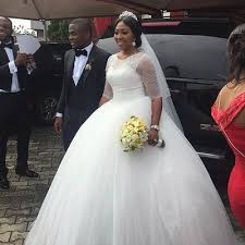 Photos From Lilian Esoro And Ubi Franklin S Wedding Latest Wedding Gowns Ball Gown Wedding Dress Ball Gowns Wedding