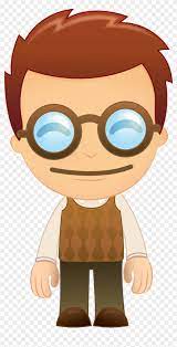 Cartoon Boy By Navdbest On Clipart Library Cartoon Boy With Glasses Free Transparent Png Clipart Images Download