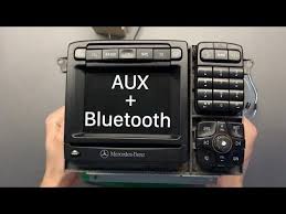 Mercedes Benz Comand 2 5d Bluetooth Integration Youtube
