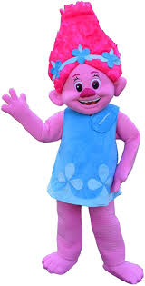 Troll your way to fun. Amazon Com Kf Poppy Troll Mascot Costume Adult Character Trolls Pink Clothing