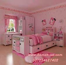 Jual Set Tempat Tidur Hello Kity Sorong With Rak Laci Set Tempat Tidur Hello Kity Sorong With Rak Hello Kitty Room Decor Hello Kitty Rooms Hello Kitty Bedroom