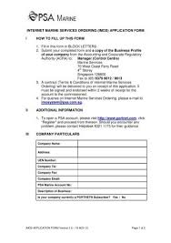 Check spelling or type a new query. Imos Application Form Psa Marine