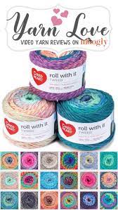 Find red heart® roll with it sparkle™ yarn at michaels. Red Heart Roll With It Tweed Yarn Love Video Yarn Review Moogly
