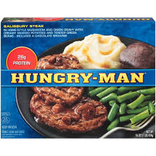 Maybe you would like to learn more about one of these? Hungry Man Salisbury Steak Dinner Hy Vee Aisles Online Grocery Shopping