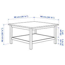 Ikea küchen tisch klein , kleine küchen: Hemnes Couchtisch Weiss Gebeizt 90x90 Cm Ikea Deutschland