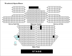 Seating Chart Woodstock Illinois