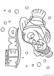Show your kids a fun way to learn the abcs with alphabet printables they can color. Finding Nemo Coloring Pages Disney Movie Coloring4free Coloring4free Com