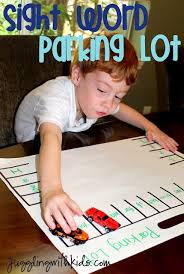 Juggling With Kids Sight Word Parking Lot Kids Learning Kids School Kids Education