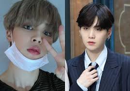 Beli produk bts jungkook v jimin suga berkualitas dengan harga murah dari berbagai pelapak di indonesia. Suga Bts Kaget Secara Cepat Jimin Bisa Mengejar Tinggi Badannya Pikiran Rakyat Bogor