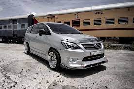 1.5 liter 3 cylinder na turbo mpi horspower : Toyota Innova Lama Dimodif Simpel Pakai Body Kit Sporty Dan Pelek Akar Gridoto Com