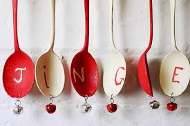 How To Make An Upcycled Christmas Wind Chime Ornament Pillar Box Blue