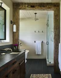 Cabin style bathrooms are common in apartments and in workplaces like offices but the question is how we can decorate attached bath in a unique and creative style. Modern Rustic Log Cabin Preserves Historic Charm In Steamboat Springs