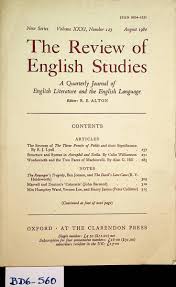 Ich bin schwanger und mein mann hat rückenprobleme. The Review Of English Studies A Quarterly Journal Of English Literature And The English Language Volume 31 No 123 August 1980 1980 Magazine Nbsp Nbsp Periodical Antiquariat Wien Fine Books Prints
