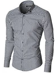 Karirana Mzhka Riza 100 Pamuk Mod1458ls Tmnosino Byalo Mens Checkered Shirt Casual Shirts For Men Men Shirt Style