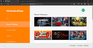 A lot of icons are listed in order at the bottom center. How Can I Access The Same Nintendo Switch Eshop From Pc Browser Gbatemp Net The Independent Video Game Community
