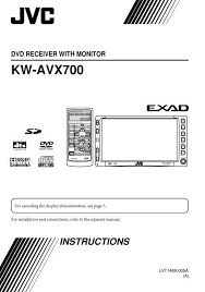 Region free dvd player code remover multi unlock disc hack lg dp132 dp542h sony. Kw Avx700 Installation Connection Manual Jvc New Zealand