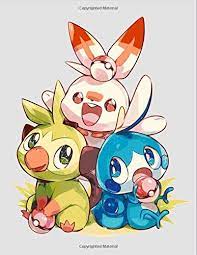 Find deals on products in toys & games on amazon. Scorbunny Sobble And Grookey Themed Sketchbook Gift For Pokemon Go Fans Blank Paper For Drawing And Sketching The Perfect Notebook To Save All Your Sketches And Drawings Media Beautiful Notebooks 9781708009526
