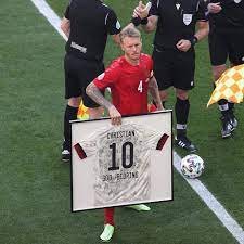 Das offizielle fantrikot der dänischen nationalmannschaft für die em 2020. Christian Eriksen Schreibt Teamkollegen Nach Belgien Spiel Ihr Wart Unglaublich Stern De