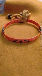 Valery Browneyes 50 Mins One Porcupine Quill Bracelet Band 7 Inches Long Porcupine Quills And Elk Hide Wit Native American Crafts Porcupine Quill Quilling