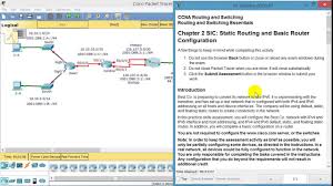 Chapter 2 Practice Skills Assessment Pt For Ccna2 V6 Youtube