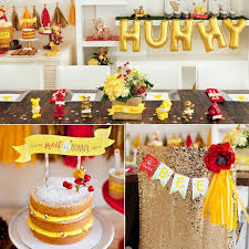 Little Hunny Winnie The Pooh Baby Shower Is It A Boy Or A Girl 38 Gender Neutral Shower Ideas For A Surprise Baby On Board Popsugar Family Photo 11