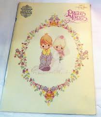 Previous owner was a very organized and well educated needlework artist. Precious Moments Wedding Cross Stitch Pattern Booklet Gloria Etsy Wedding Cross Stitch Cross Stitch Wedding Cross Stitch Patterns